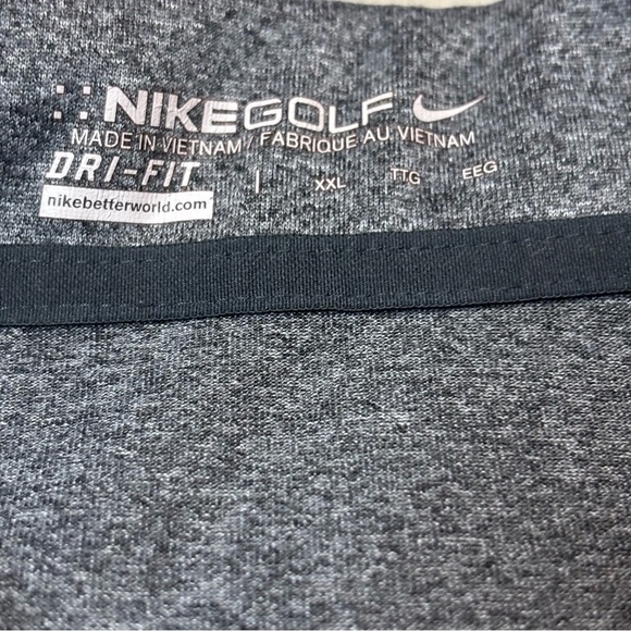 Nike Mens Size XXL Bud Light NFL Gray Short Sleeve Polo Shirt - Picture 4 of 6